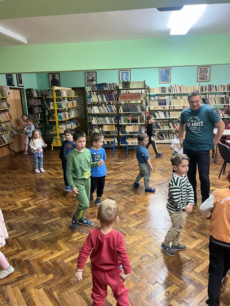 Posjet knjižnici u Bijelom Brdu